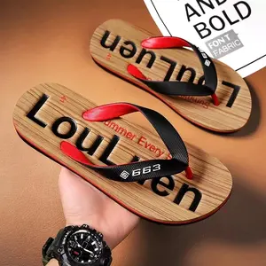 Sandal Jepit Pria Louluen Terbaru 2025 Karet Sendal Jelly