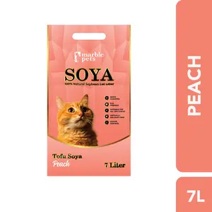 MARBLEPETS Tofu Cat Litter Pasir Kucing Tofu Soya 7L/2.5KG