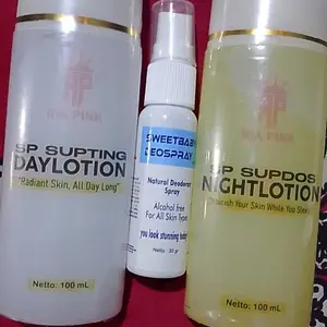 RIA PINK BY RIA PINK - BUNDLING ISI 2 SUPTING DAY LOTION & SUBDOS NIGHT LOTION