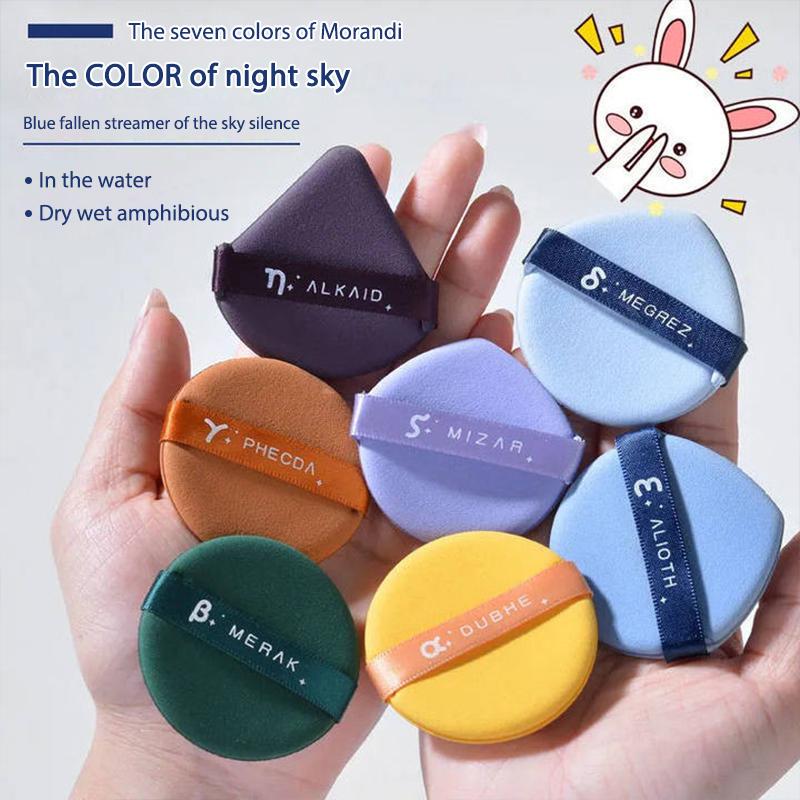 【Flicker】Bông mút trang điểm hai mặt mềm mại, dùng được cả khi ướt và khô, dạng…