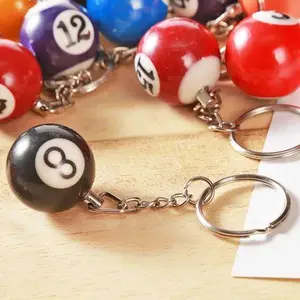Gantungan Kunci Bola Gantungan Kunci Billiard Keychain Aesthetic Keychain Skena Gantungan Keychain