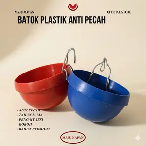 Batok Plastik Ayam Anti Pecah Tempat Pakan Minum Ternak Ayam Bangkok & Unggas