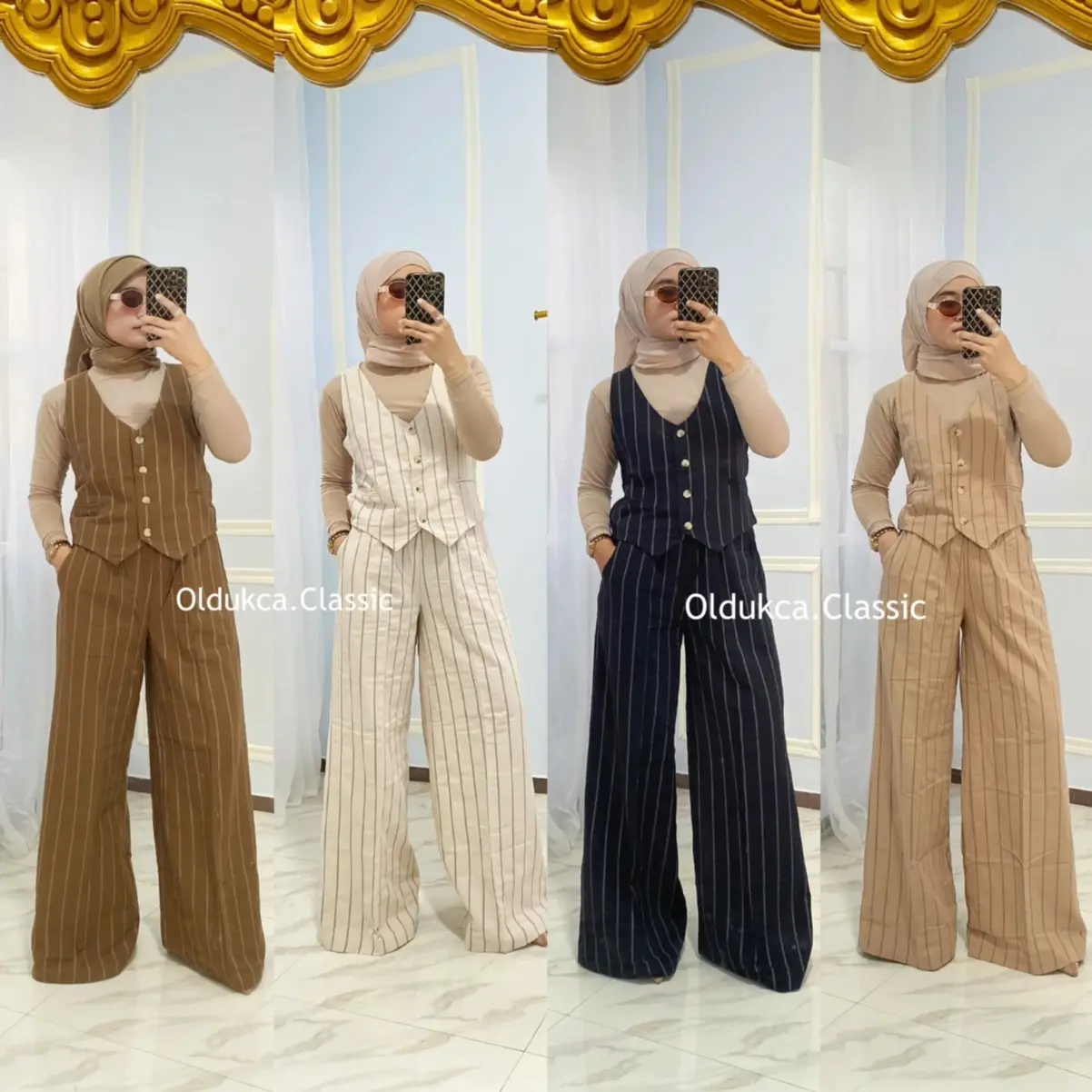 Nirina set salur vest one set