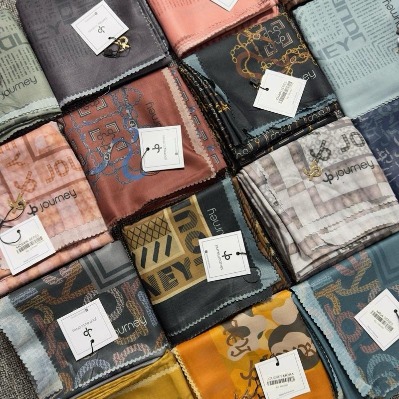 (BUKAN PRELOVE) NEW! PROMO JOURNEY SCARVES ORIGINAL/JOURNEY ORIGINAL MOTIF 1