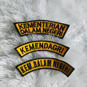 TULISAN BORDIR KEMENDAGRI/ KEMENTERIAN DALAM NEGERI BORDIR