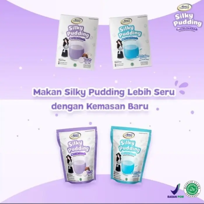 SILKY PUDDING POUCH ALL VARIANT FORISA MOM'S RECIPE 110g 2