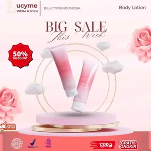 [ORIGINAL BodyLation] Lucyme BodyLation & Shine Body Lation Perawatan Kulit Memutihkan Kulit Mencerahkan Serta Melembutkan Kulit