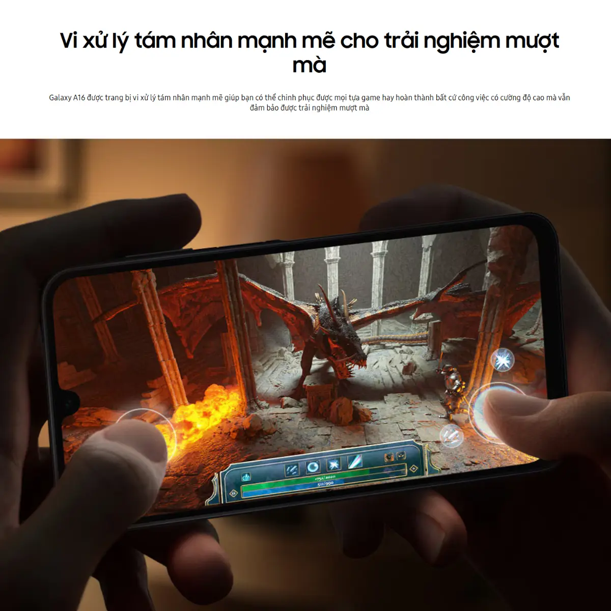 Điện thoại Samsung Galaxy A16 4G 4GB/128GB - Hàng Chính Hãng | BigBuy360 - bigbuy360.vn