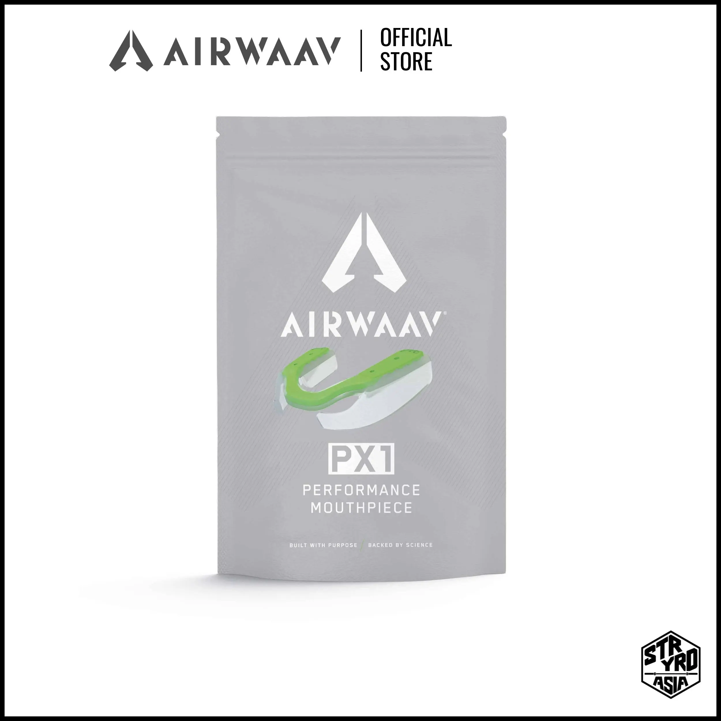 AIRWAAV PX1 Performance Mouthpiece - Neon Green Edition