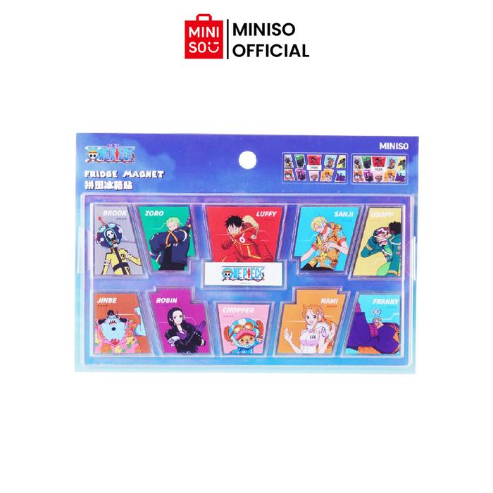 Gambar MINISO X One Piece Puzzle Fridge Magnet Hiasan Kulkas Karakter Anime One Piece - Magnet Puzzle dari minisoshopid Kab. Karawang 5 Tokopedia