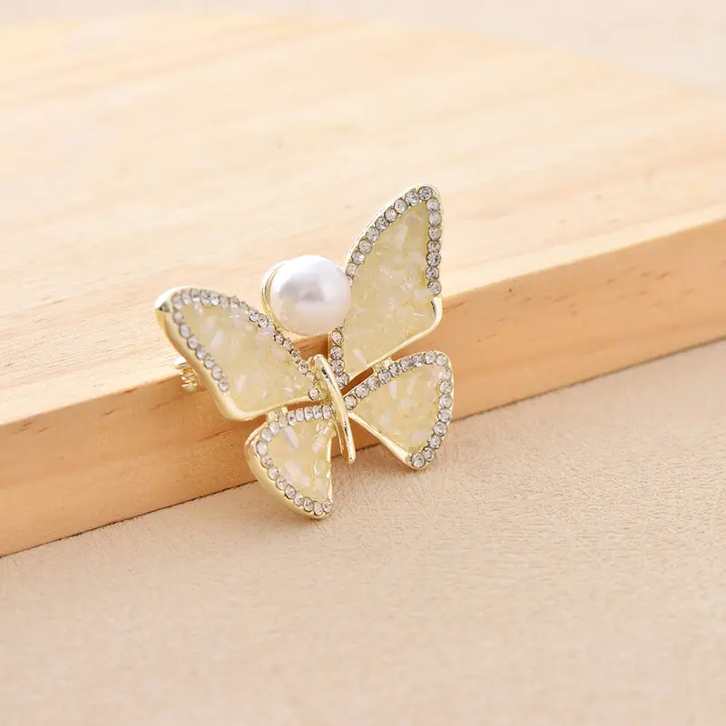 LNG. BROSS HIJAB/PIN HIJAB ACCESSORIES WANITA MOTIF KUPU-KUPU LP-JY00027 Elegan 5