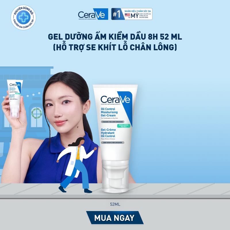 FlashSale Kem dưỡng ẩm & kiềm dầu dành cho da dầu và da hỗn hợp. Gel dưỡng ẩm kiềm dầu 8h giúp phục hồi chuyên sâu giữ da ẩm mịn suốt 48 giờ. DÙNG CHO DA MẶT_ Chăm sóc da_Kem & Sữa dưỡng thể_Skincare cho Nam và Nữ