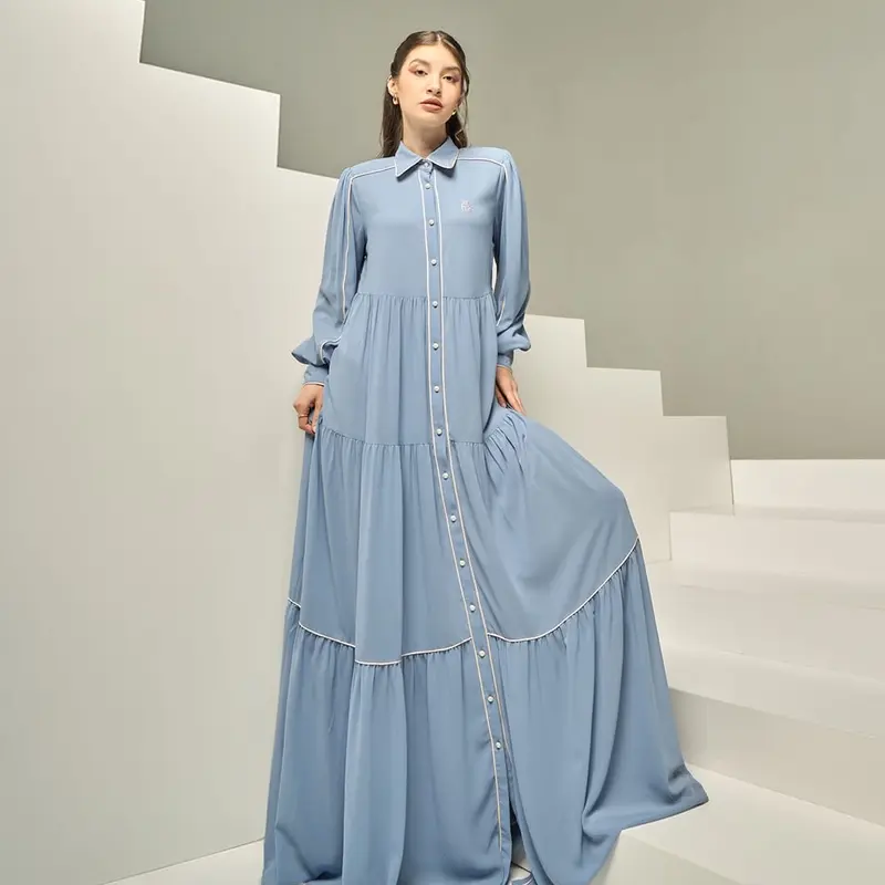 IVAN GUNAWAN PRIVE - ROMANCE DRESS Panjang wanita Chiffon Cantik 0