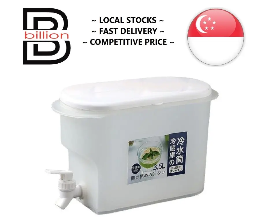 CHEAPEST Refrigerator Water dispenser Mix for Hot and Cold Lemonade Jar Household Pitcher Iced Beverage Water