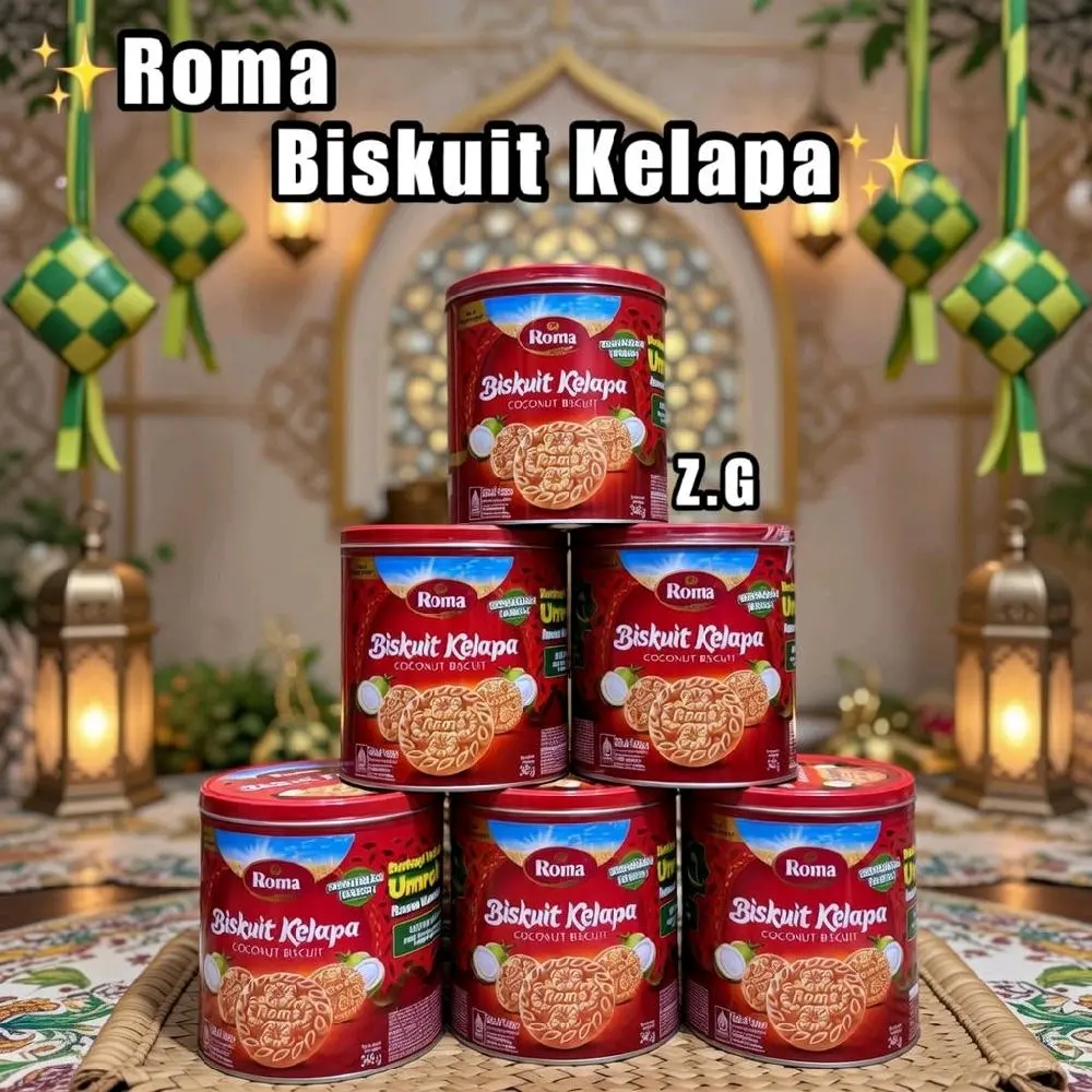 30.ROMA BISKUIT KELAPA ISI 6