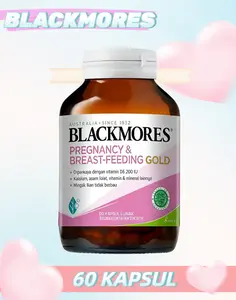 Blackmores Pregnancy & Breast-Feeding Gold 60 Kapsul - Vitamin & Mineral untuk Ibu Hamil & Menyusui