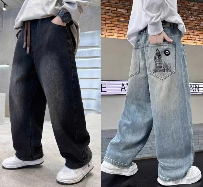  Quần jeans suông dành cho Bé Trai   CHẤT ĐẸP   mềm mát thoải mái 15-58kg  MS  