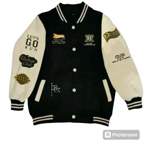 Jaket Anak Varsity Terlaris dengan Berbagai Motif dan Warna - Varian Ukuran 4-12 Tahun - Fashion