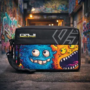 BEINS  Clutch HAND Bag Hades Bahan Codura Premium Tahan Air Tas Selempang Pria Anti Air dengan 2 Kantong Utama & Organizer Pocket Terbaru 2026 Cowok canvas sling Gantung