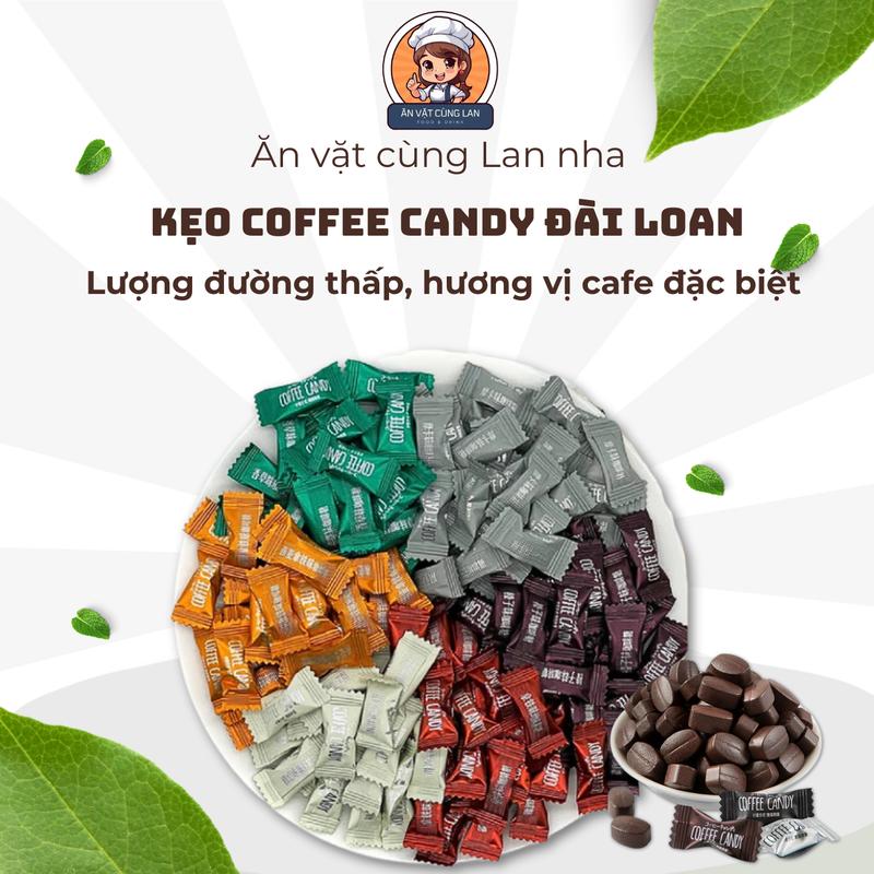 200 viên Kẹo Coffee Candy Đài Loan -8 Vị Lượng Đường Thấp Hương Vị Cà Phê Đặc Biệt Tiện Lợi Mang Theo Khi Đi Du Lịch