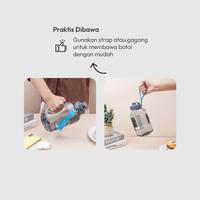 Gambar AZKO Kris Handy Botol Minum Tritan 1.5 Liter Tumbler Botol Air Tempat Minum Botol Minuman Water Bottle Tumbler Minum Tambler - Biru/Abu-abu dari AZKO ID Kota Administrasi Jakarta Pusat 4 Tokopedia