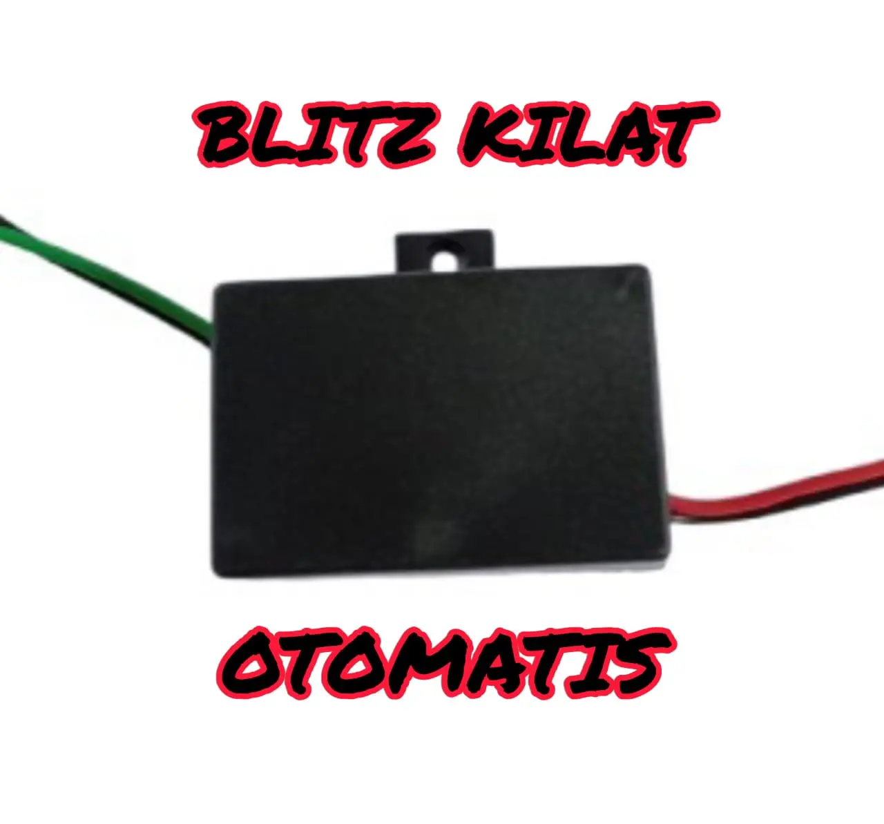Modul blitz pesawat 1 channel kedip otomatis 12v dan 24v Lampu Control Remote Mobil