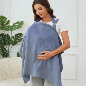 Apron Menyusui Bayi Warna Polos / Kain Penutup Menyusui / Nursing Cover