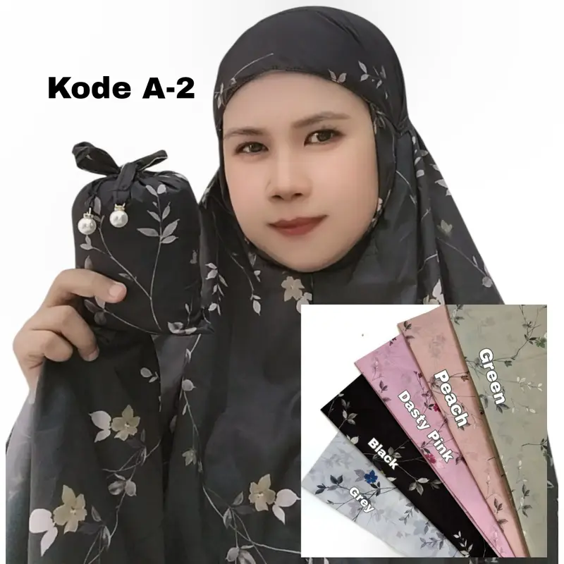 BB 150kg Dijamin Muat Marisa Mukena Traveling Super Jumbo Bahan Parasut Koreha Pouch Mini Dewasa Panjang 3