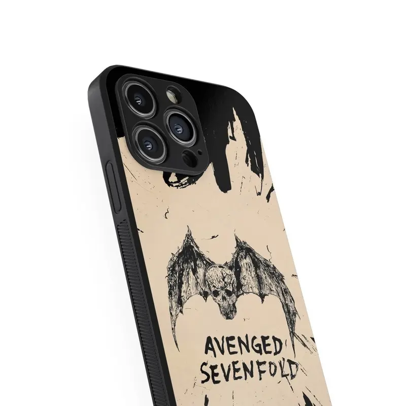 Softcase Aveng*d *venfold A7x Life but is a Dream Untuk IPH*NE dan ANDR*ID Softcase Kaca Flipper Casing 5