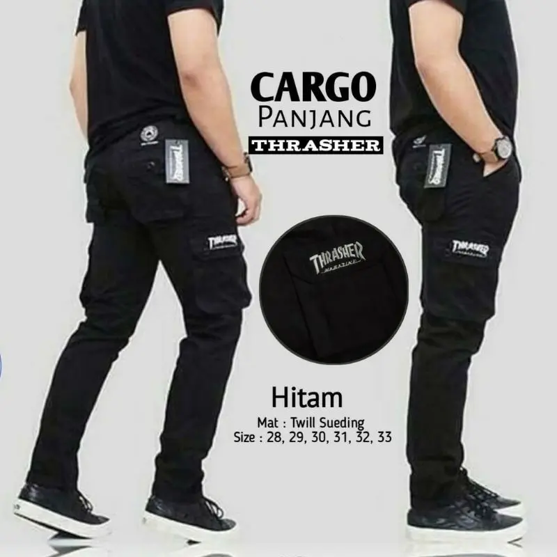 CELANA CARGO PANJANG PRIA UKURAN 27-38 PREMIUM QUALITY