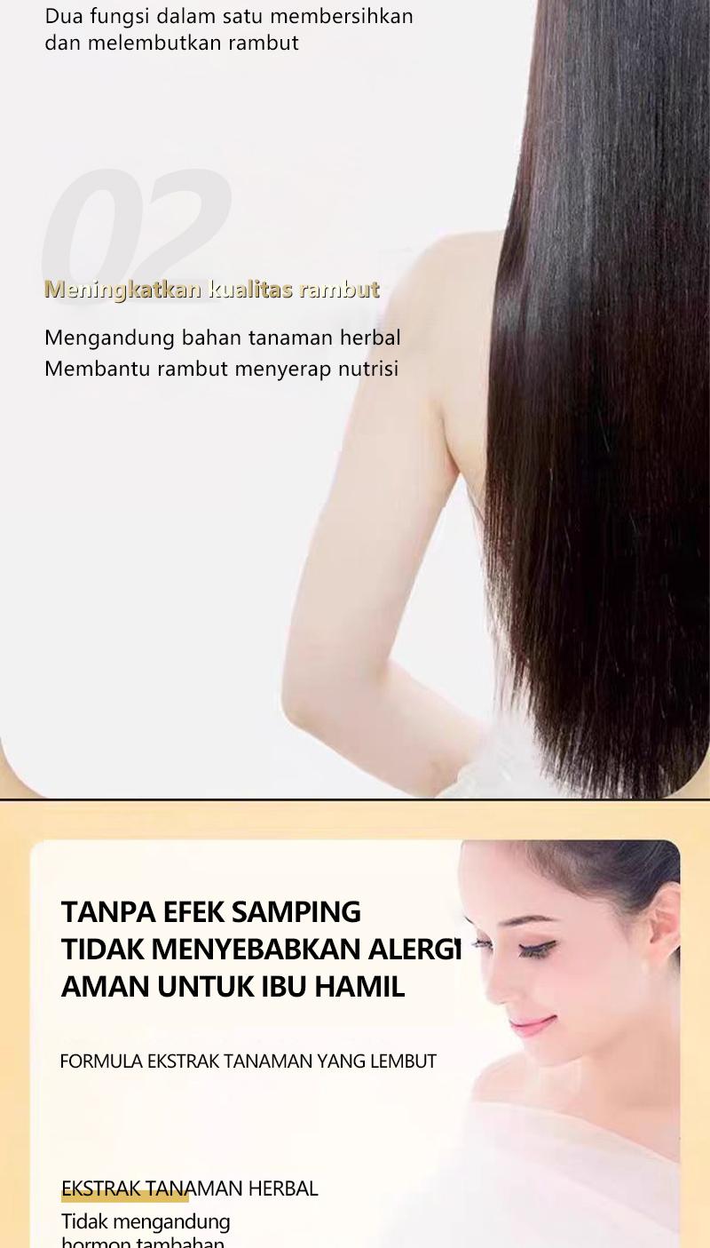 【FIFTH LOVE Produk Laris Manis】Sampo Anti-Rambut Rontok Ginseng dan Polygonum Multiflorum