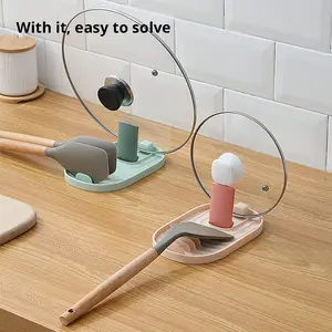 Plastic Spoon Holder Kitchen Cooking Tools Kitchen Spoon Utensil Heat Resistant Storage Shelves Kitchen Accessories