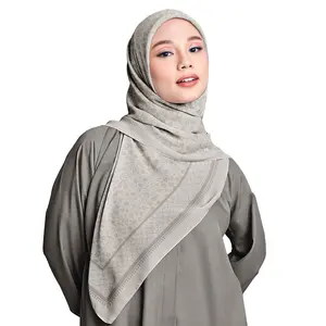 Taqiqoe Scraves Shee Series Hijab Segiempat Motif Syar'i 130x130 & 115x115 Voal Poly Pe Premium Lembut Nyaman Gaya Elegan Mewah