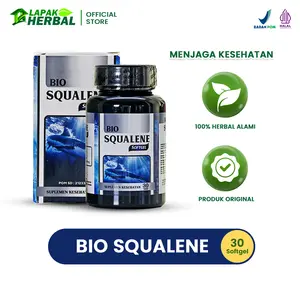 Bio Squalene Softgel Minyak Hati Ikan Hiu Isi 30 Membantu Menjaga Kesehatan
