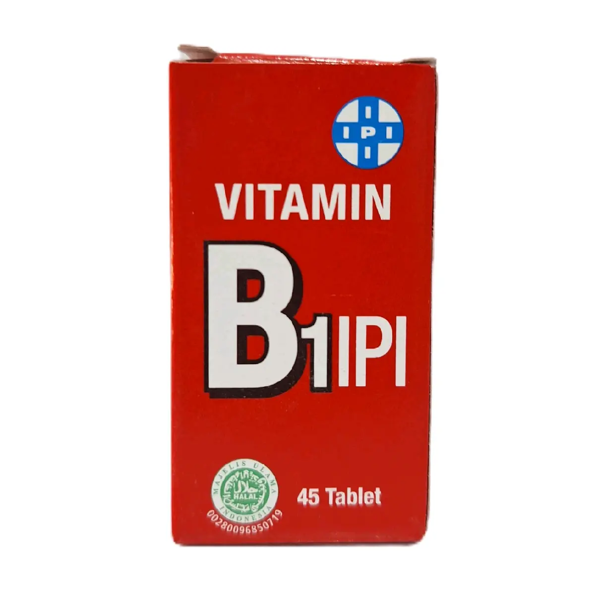 IPI VITAMIN B1 45 TABLET - Suplemen Makanan untuk Membantu Memenuhi Kebutuhan Vitamin B1