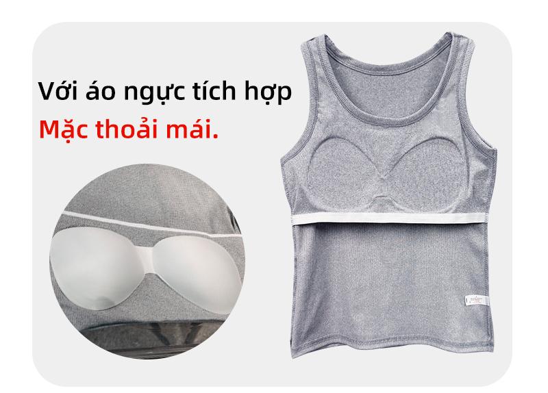 Product Introduction of áo cúp ôm body nữ đồ đẹp sang chảnh nữ áo 2 dây kiểu mới áo ba lỗ cho nữ sang chảnh áo ba lỗ ôm body kiểu mới có mút đệm 6