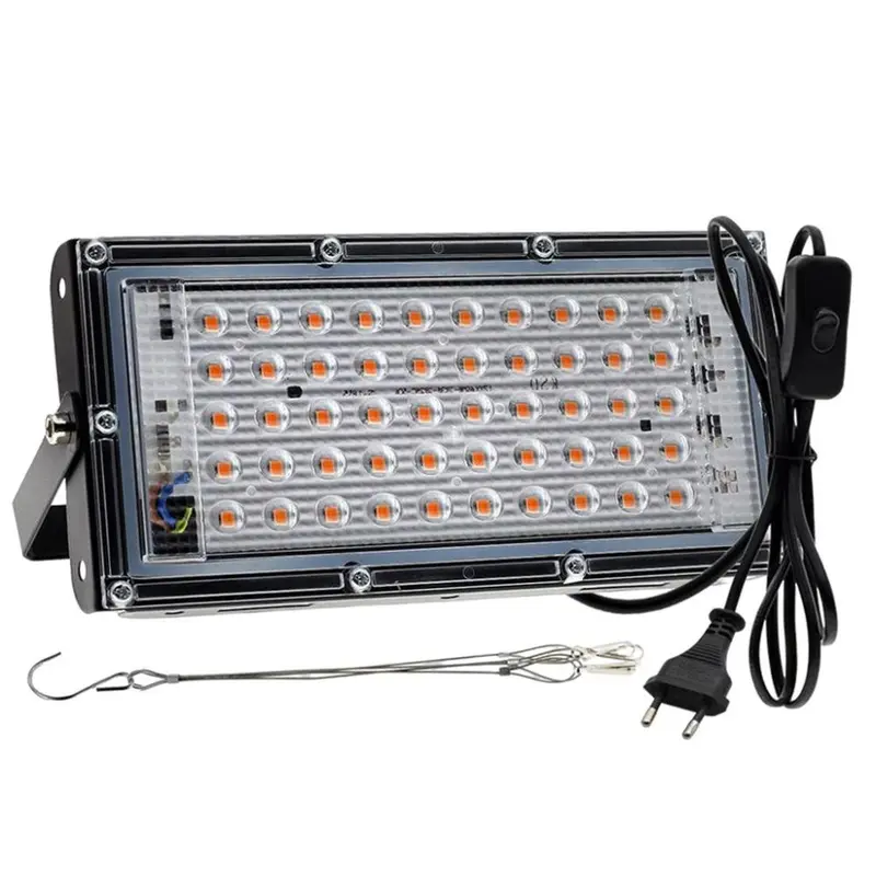 Đèn LED phát triển, Chiếu sáng phổ đầy đủ, cho cây trong nhà thủy canh, phích cắm EU 3