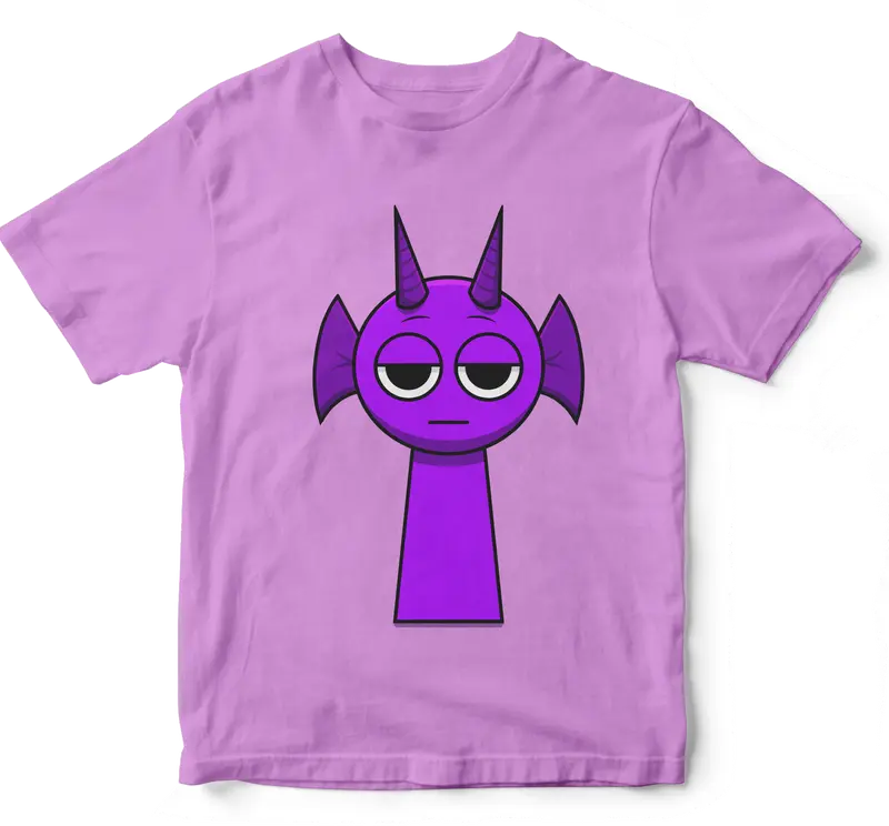 Baju Kaos Anak Sprunki laki-laki Perempuan 1-9 Tahun Baju motif Sprunky Anak Combed 2