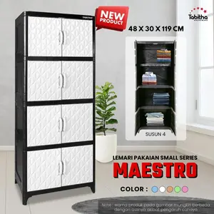 LEMARI PLASTIK TABITHA MAESTRO 2 SUSUN 3 SUSUN 4 SUSUN DAN 5 SUSUN