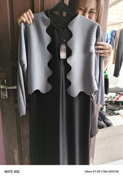 Product Review of Soraya Moeslim Cardi Azura Mix Inner Premium Dress mewah Wanita Dewasa Remaja Pesta Lebaran Cardigan Muslim waffle Santai Kardigan Outer Panjang Casual Kondangan Baju from A**l 2