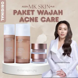 [READY] MK SKIN PAKET WAJAH ACNE | MEMBANTU MERAWAT KULIT BERJERAWAT,MEREDAKAN JERAWAT,MENCERAHKAN WAJAH