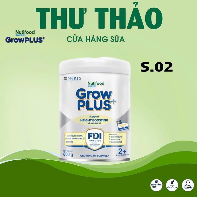    GROW BẠC   Sữa Bột Công Thức GROW PLUS BẠC lon 800G 