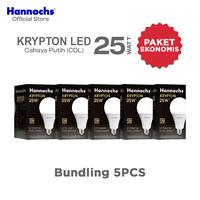 Gambar Hannochs Lampu Bohlam LED Krypton Cahaya Putih Beli 4 Gratis 1 - 20 Watt dari Hannochs Official Kab. Tangerang 3 Tokopedia