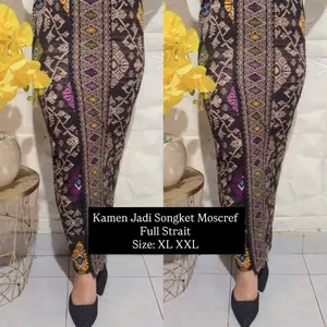 Kamen Jadi Moscref Batik Full Strait Melar Nyaman