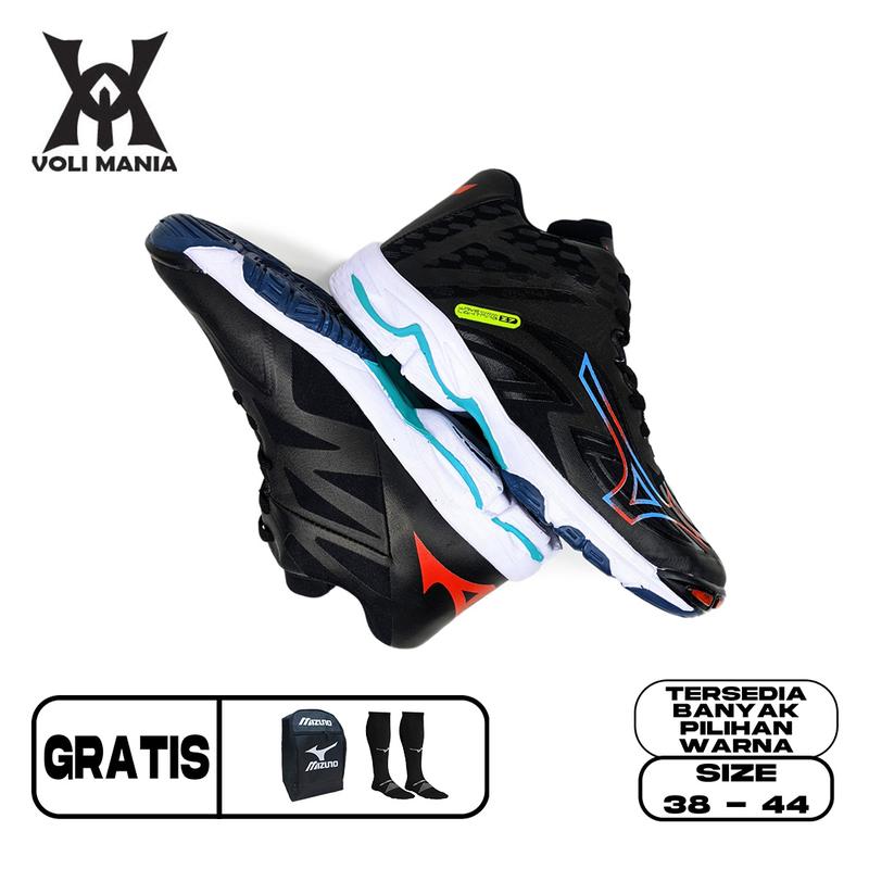 Sepatu Voli Mizuno Wlz 7 Wave Lightning Z 7 Pria Dan Wanita Unisex Sepatu Olahraga Size 36 - 43 3