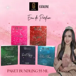 (55 ML GLAM X LIANA LI BEAUTYCARE) 5 BOX GLAM GLAMOUR 55 ML FREE 2 GAVIONA PREMIUM