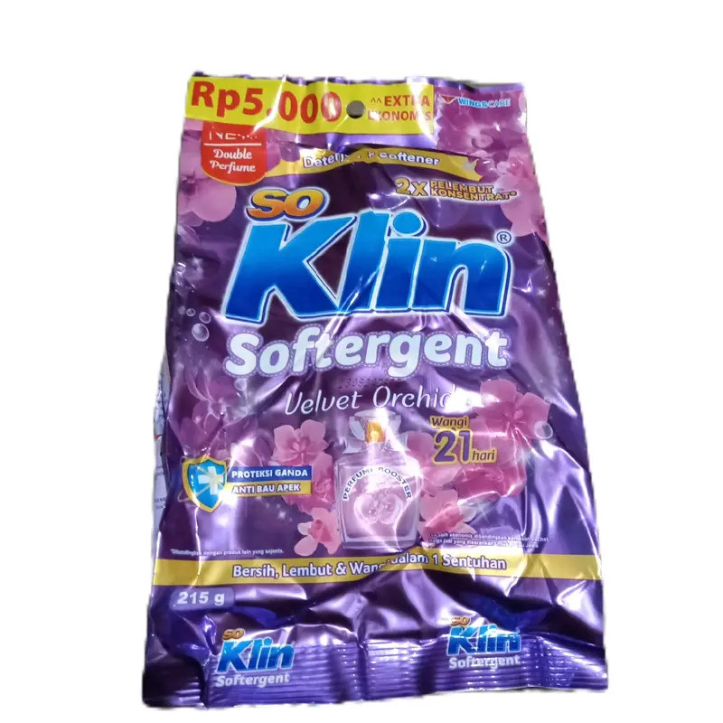 Soklin Softergent - Paket 6PCS, Deterjen  -Wangi dan Efektif - Membersihkan, Perawatan Pembersihan 3