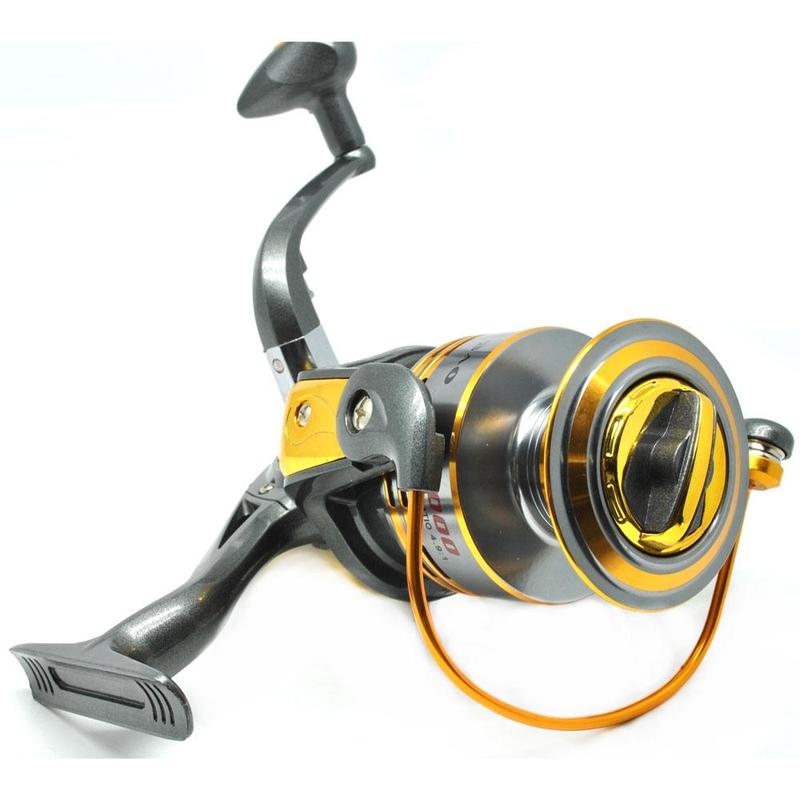 Set Joran Pancing Laut Kekuatan Max 20kg Reel Spinning 10 Ball Bearing DB6000 Joran Laut panjang 300cm Paket Mancing Mania Alat Ikan 7