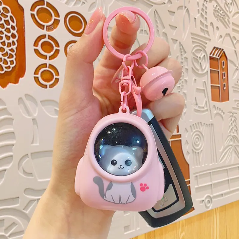 Gantungan Kunci Lucu Unik ada LAMPU LED senter mini Anak bisa dimainkan Anak Cute Cartoon Keychain Souvenir Tas Hadiah 7