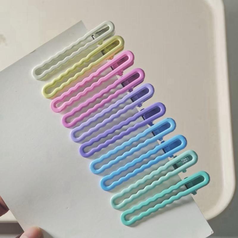Combo 10 Kẹp Mỏ Vịt Nhiều Màu